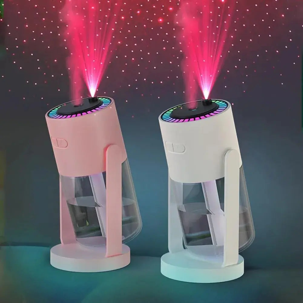 🌌 Humidificador y Proyector LED 2-en-1 " | Difusor de Aromas con Luz Nocturna de Galaxia (280ml) ✨