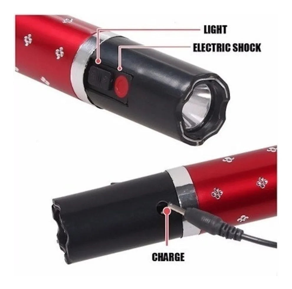 💄 Linterna Táctica LED Tipo Labial | Compacta, Discreta y Recargable ✨