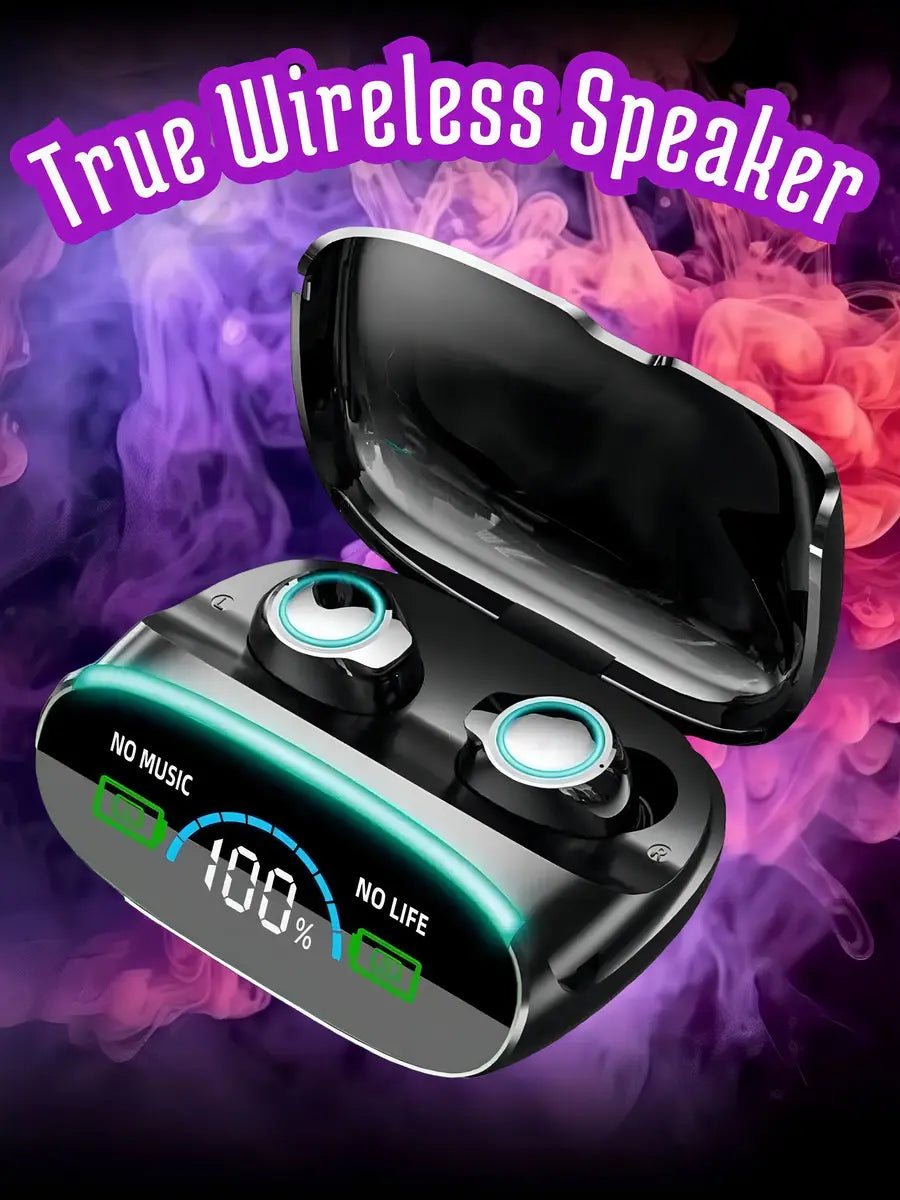 🎮 Audífonos Inalámbricos Gamer M38 TWS | Sonido Inmersivo &amp; Estuche Carga Rápida ✨