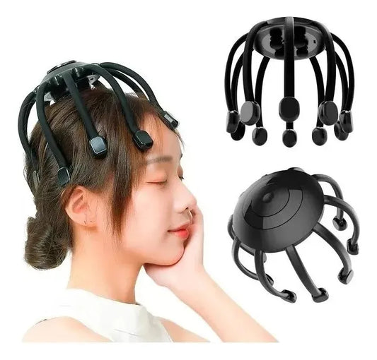 💆♂️ Masajeador de Cabeza Inteligente: Relax Profundo y Tecnología TMS 💆♀️