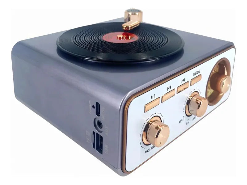 Tocadiscos Retro Bluetooth Meier MD-1217BT