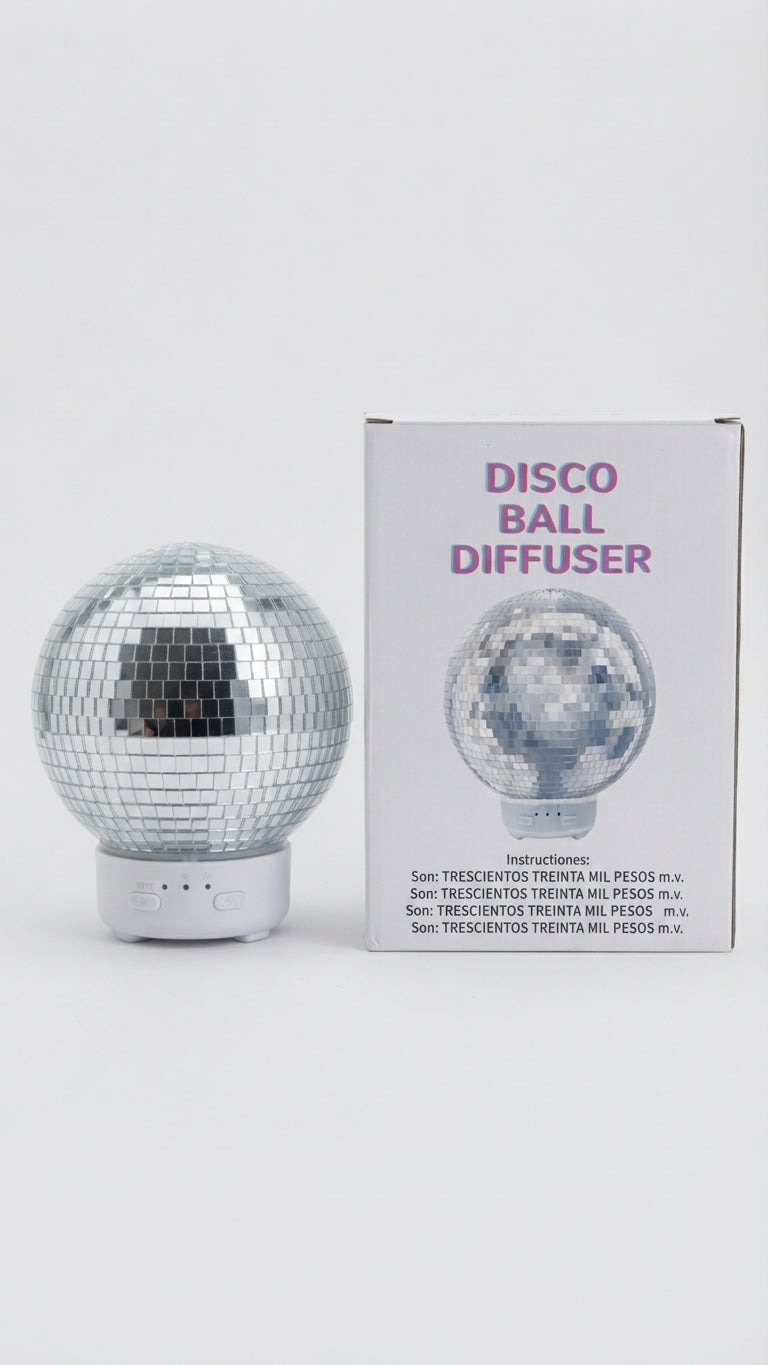Humifcador Difusor De Aromatizante Bola Disco 🪩✨