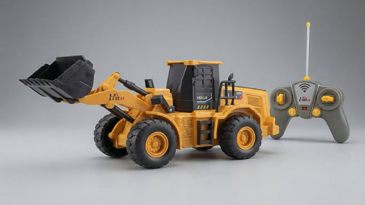 🚜 Carro a Control Remoto - Cargador Frontal HStar 330t 🎮✨