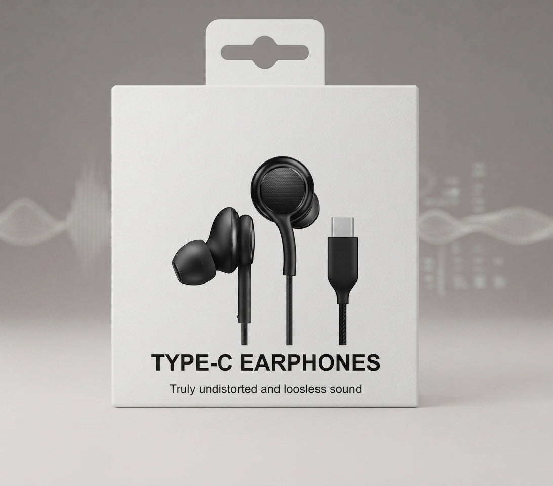 🎧 Audífonos In-Ear Tipo C con Audio HD Ultra Definido ⚡✨