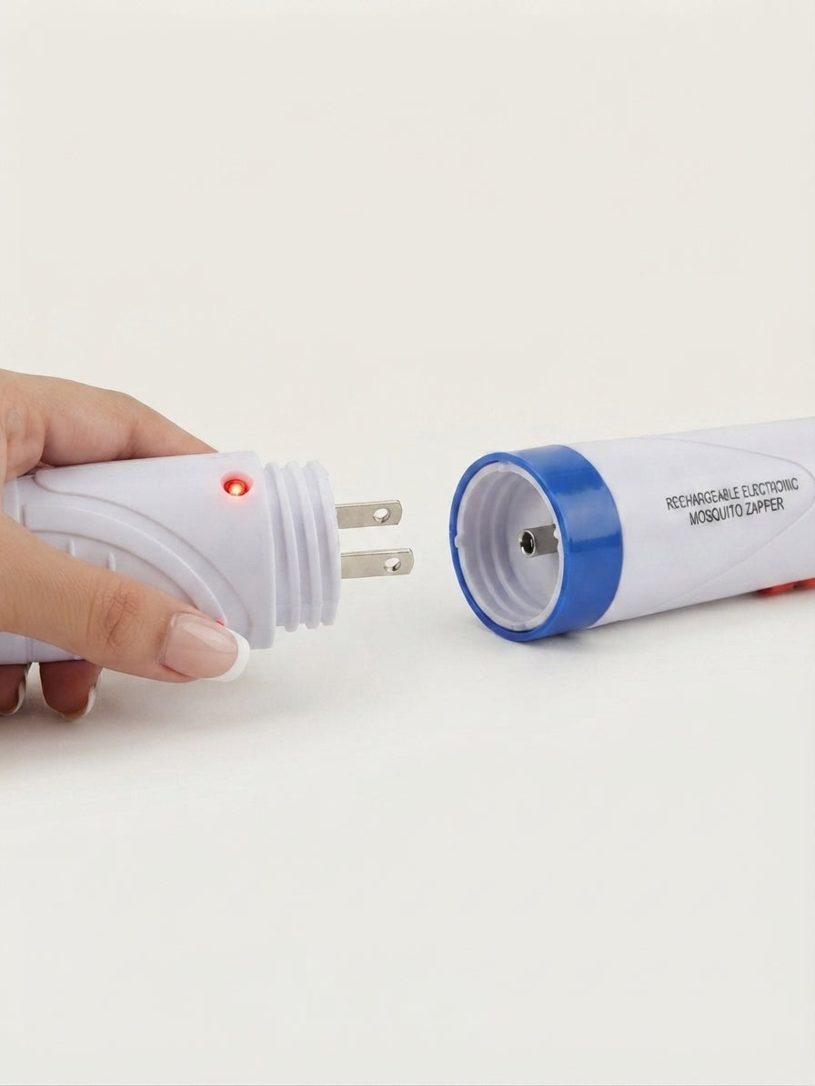 Raqueta Mata Mosquitos Eléctrica Bengala 2 en 1 con Linterna LED 🦟⚡🔦