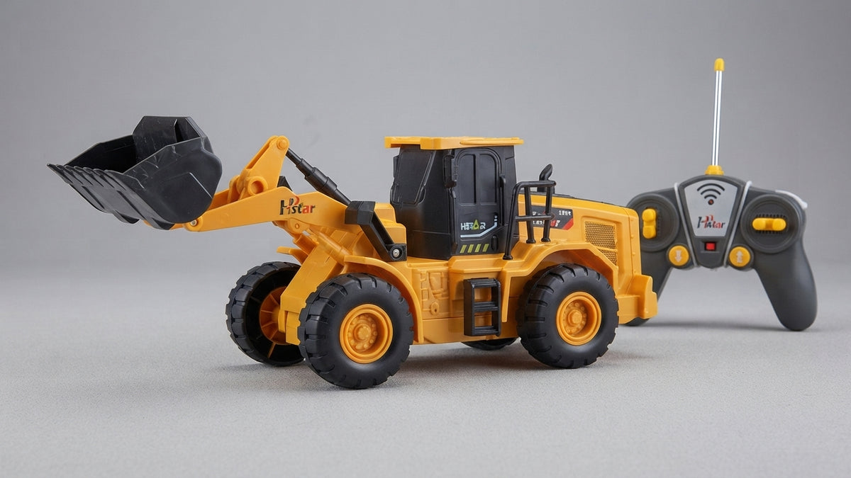 🚜 Carro a Control Remoto - Cargador Frontal HStar 330t 🎮✨
