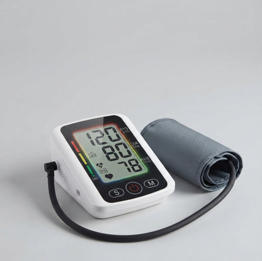 🩺 Tensiómetro Digital de Brazo Inteligente con Pantalla LCD a Color y Asistencia de Voz 📈