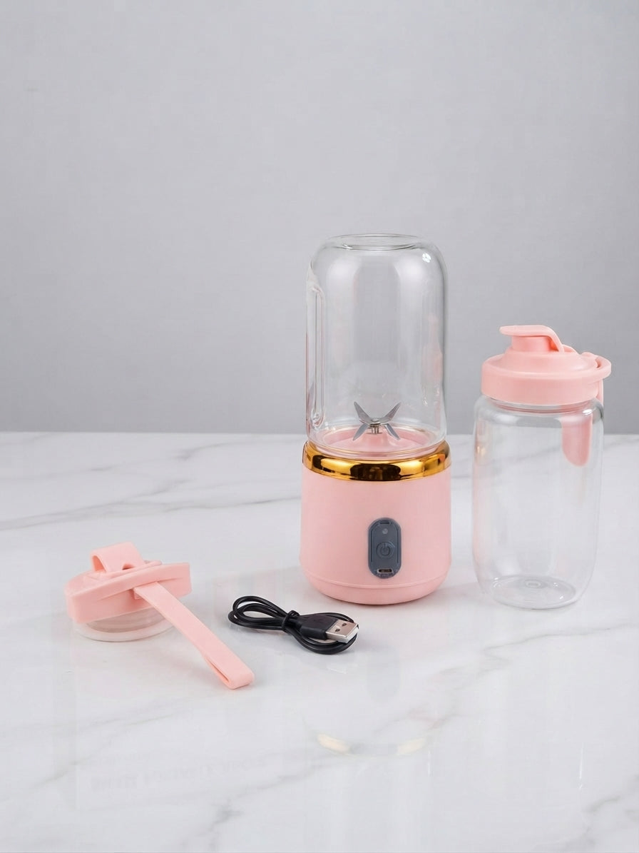 Mini Licuadora Portátil Multifunción Vaso 400ml Recargable USB 🥤✨