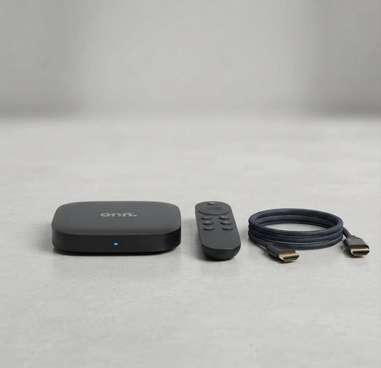 Tv Box Genérico Onn 4K Streaming Box Google TV Asistente De Voz Control 📺🔥
