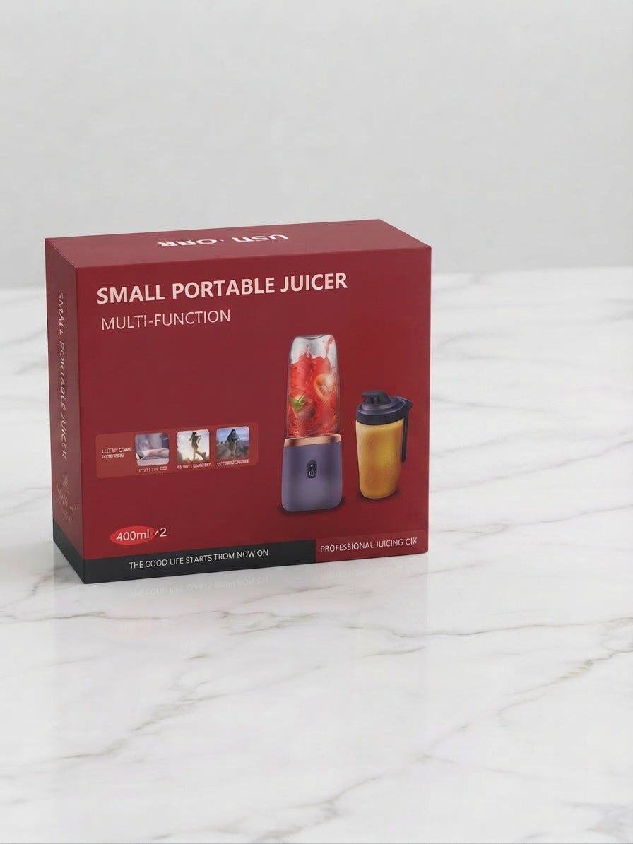 Mini Licuadora Portátil Multifunción Vaso 400ml Recargable USB 🥤✨