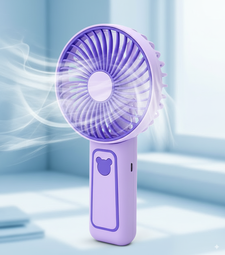 Ventilador Mini Portatil con Diseño de Raton