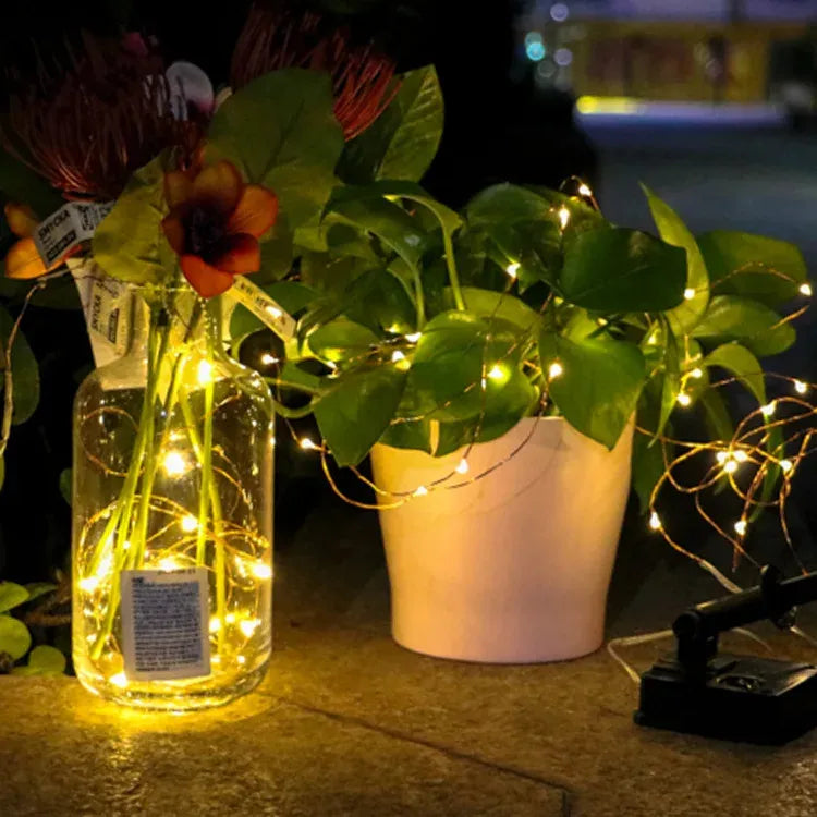 Guirnalda de Luces LED Solar