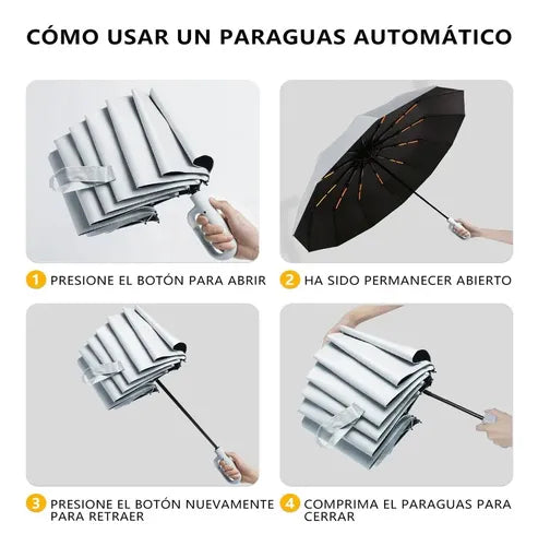 Sombrilla Paraguas con Hebilla Anular