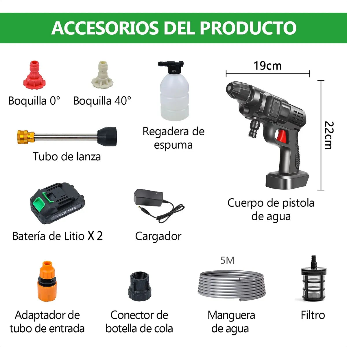 Hidrolavadora Inalambrica