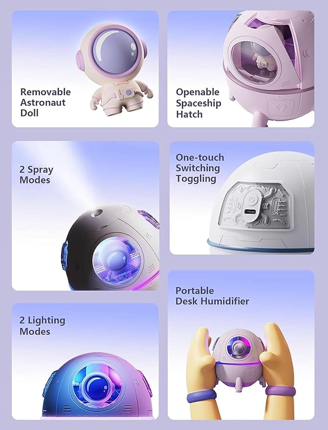 HUMIDIFICADOR ASTRONAUTA