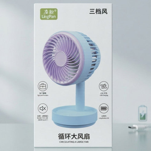 Ventilador de Mesa Circulador LingPan
