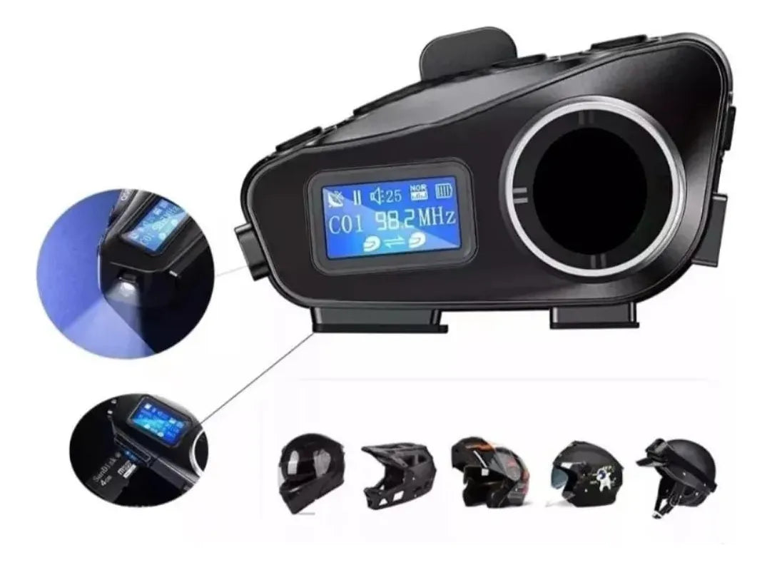 Intercomunicador Bluetooth para Moto KR-M4