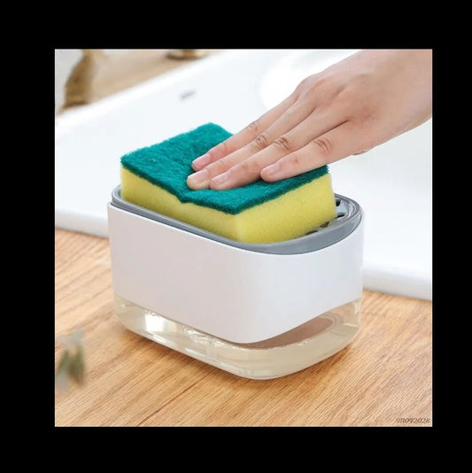 Jabonera Liquida Y Esponja