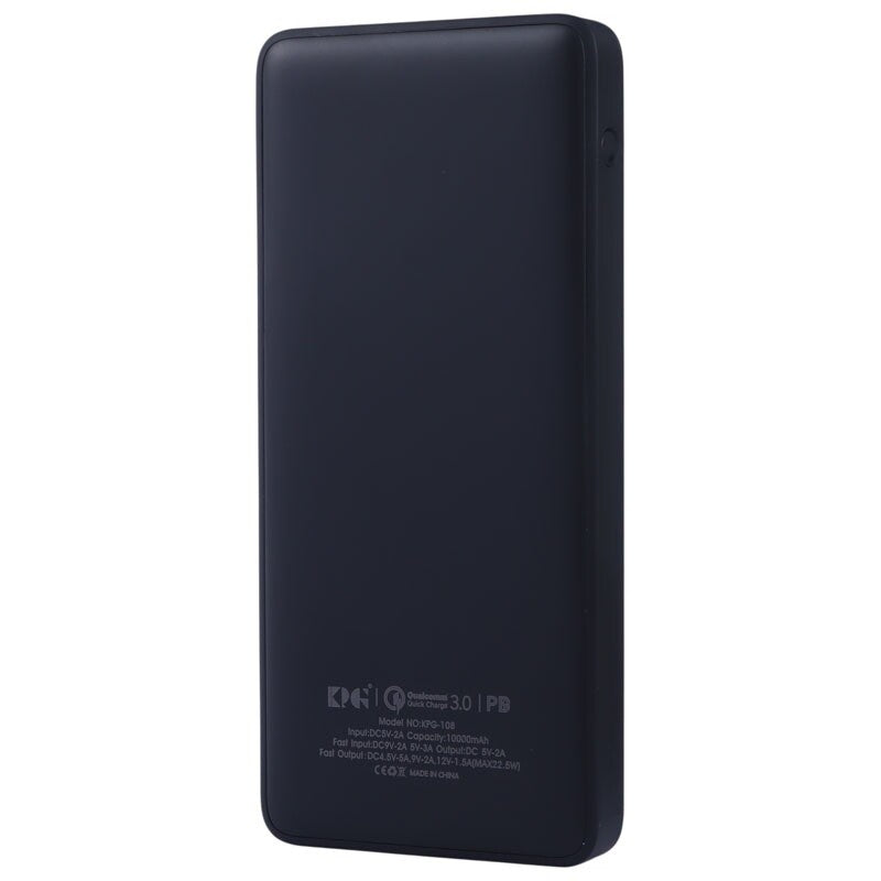 Power Bank KPG 108 de 10.000 mAh  con Pantalla Digital