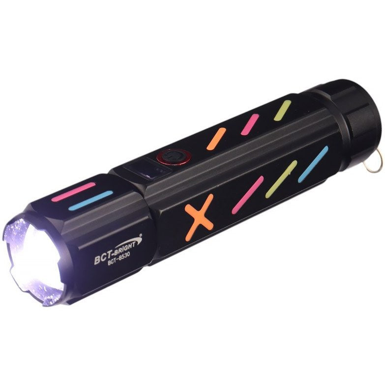 Linterna Led Pantalla Digital