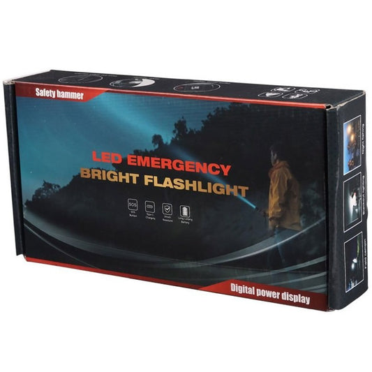 Linterna Led Pantalla Digital