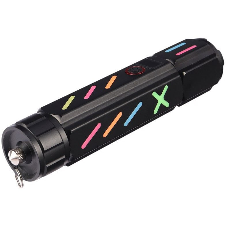 Linterna Led Pantalla Digital