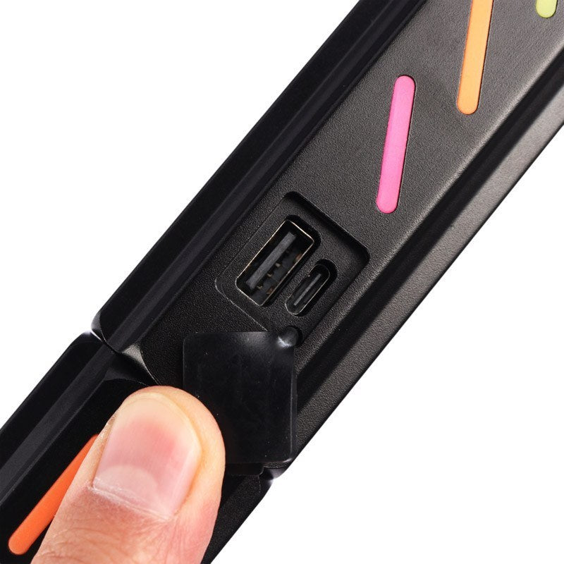 Linterna Led Pantalla Digital