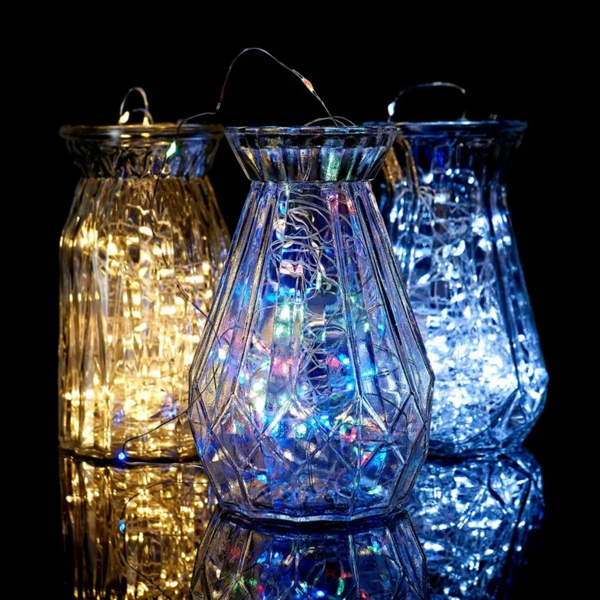 Luces LED Navideñas en Racimo