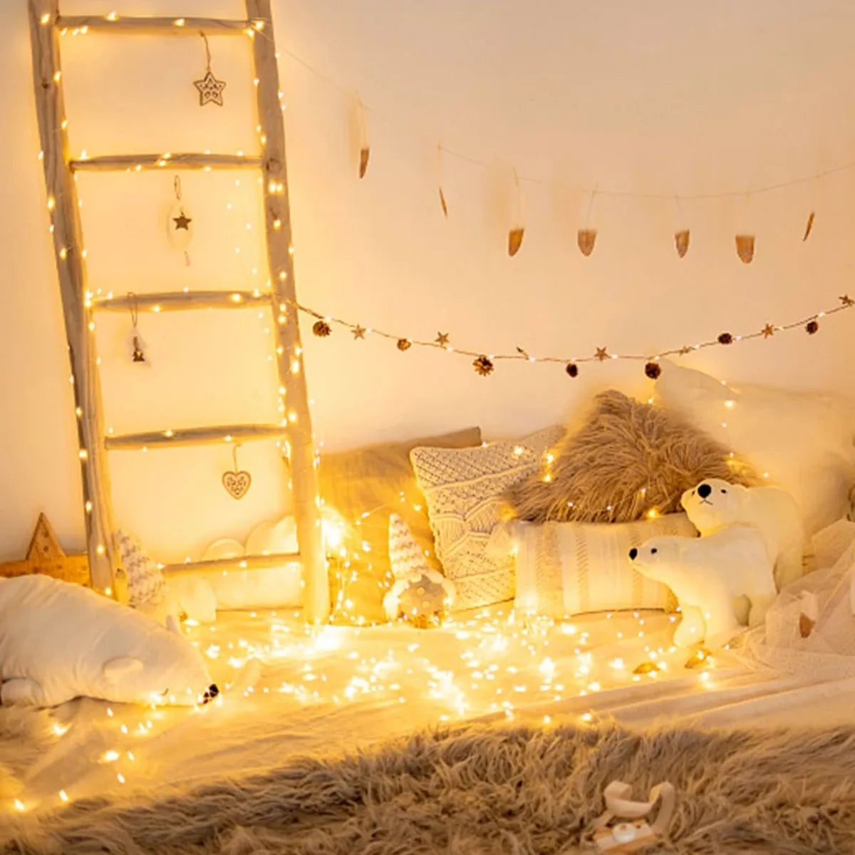 Luces LED Navideñas en Racimo