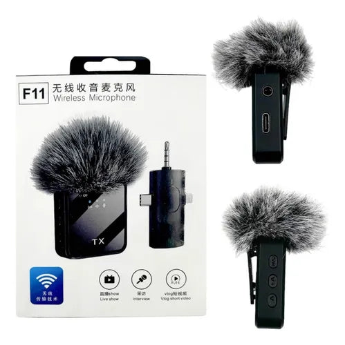 Microfono Inalambrico F11-2