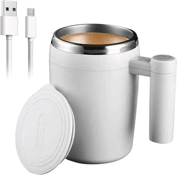 Mug Mezclador Magnético Recargable