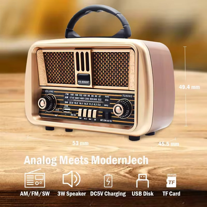 Radio Portátil Beck Play BP-RV156BT