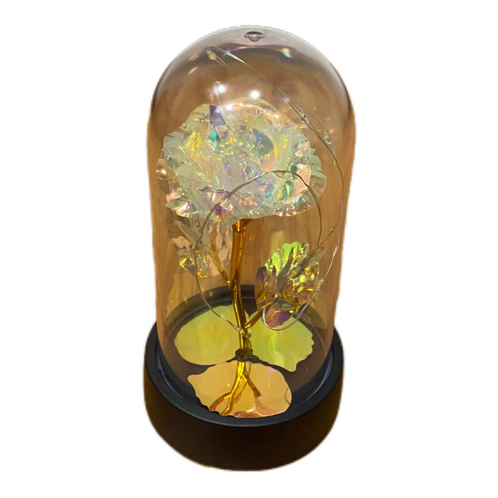 Rosa Eterna Dorada pequeña