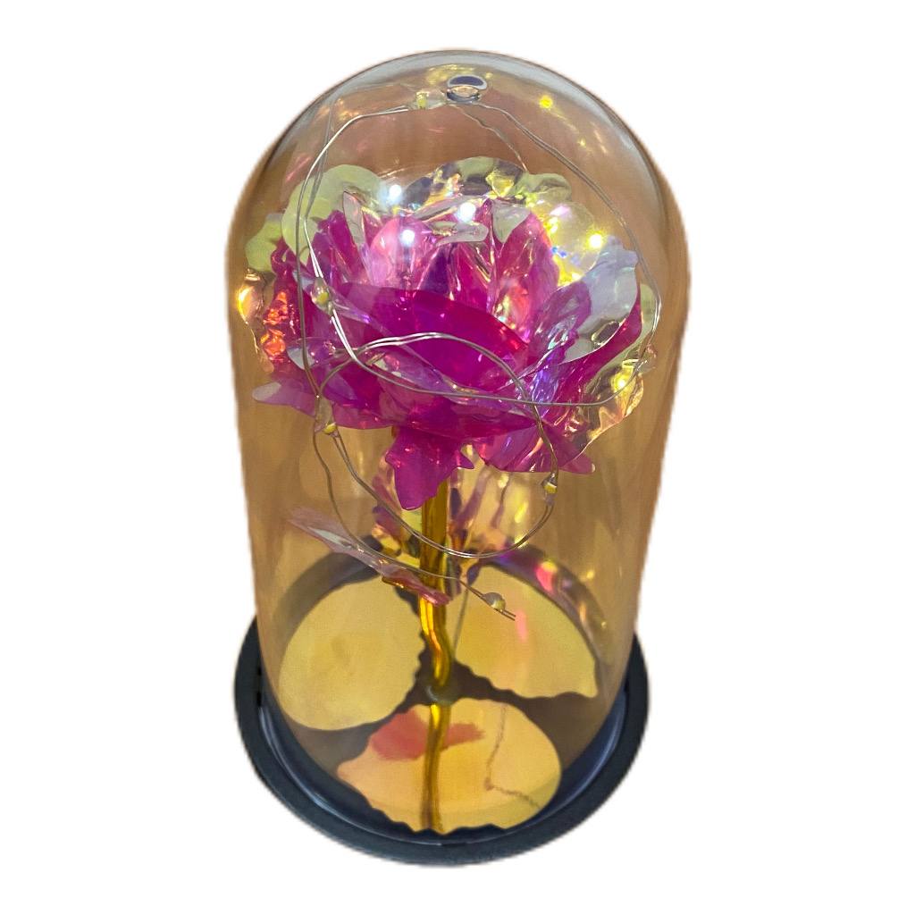 Rosa Eterna Dorada pequeña