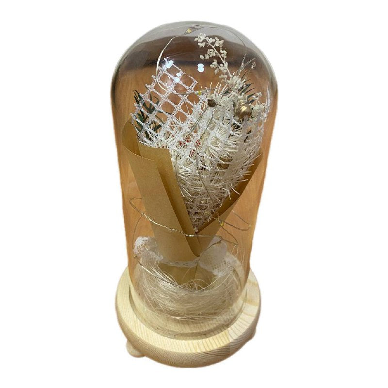 Rosa Eterna LED en Cúpula de Cristal