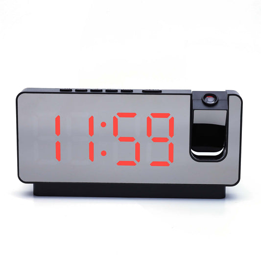 ⏰ Reloj Despertador Digital LED Pro | Proyección de Hora y Clima 🌌