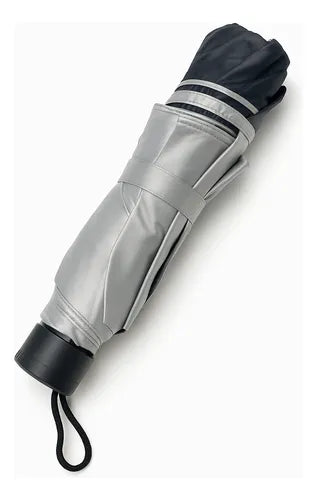 Sombrilla Antifluidos Retráctil Portátil con Protección UV