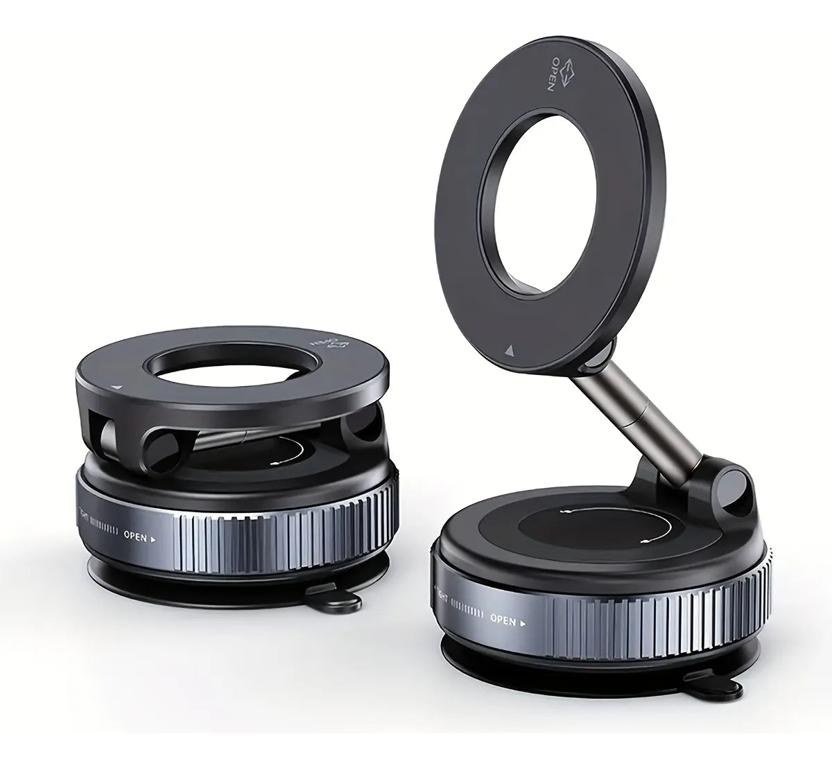 Soporte Magnético de Lujo con Ventosa de Vacío