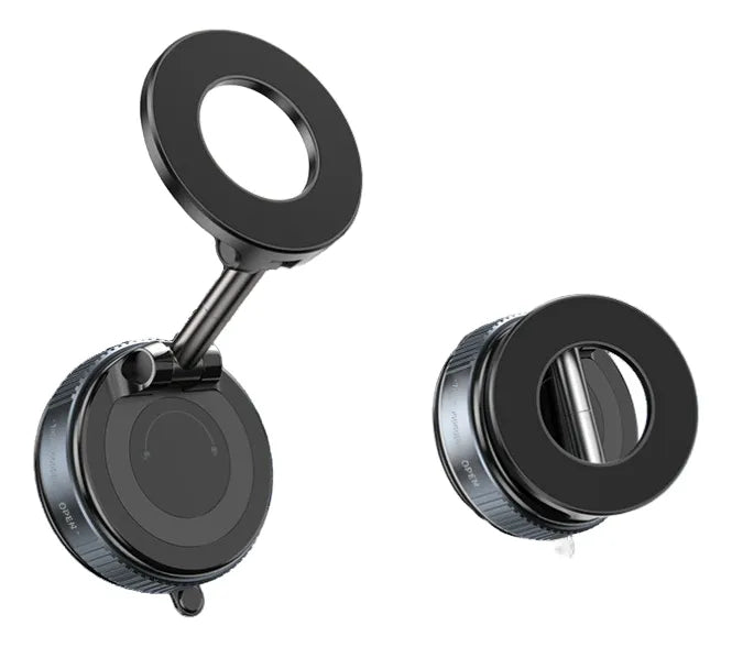 Soporte Magnético de Lujo con Ventosa de Vacío