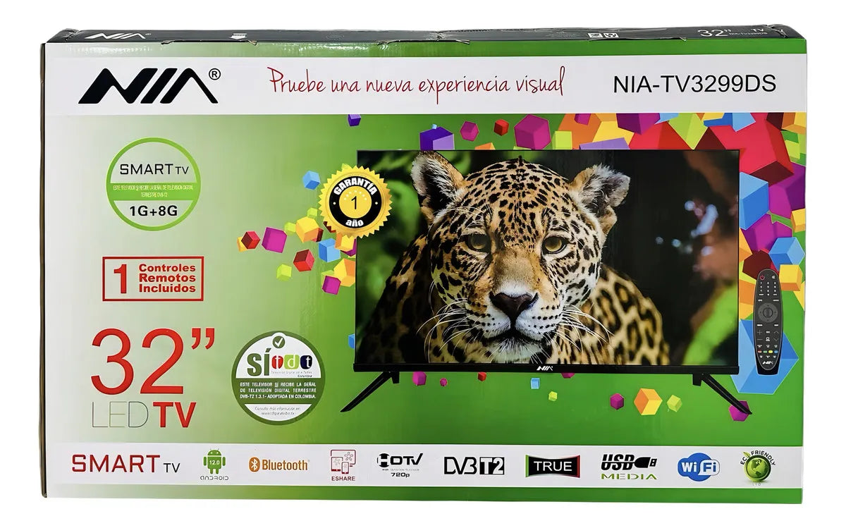 Televisor Nia 32 Pulgadas + Soporte