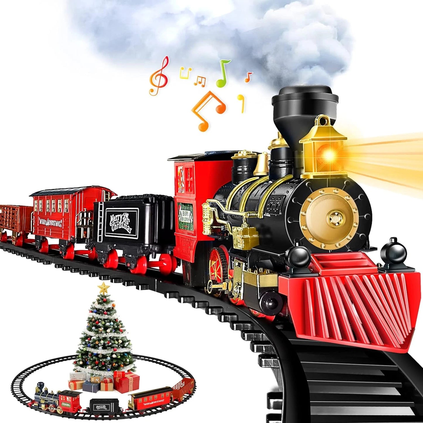 Tren Eléctrico Navideño Clásico
