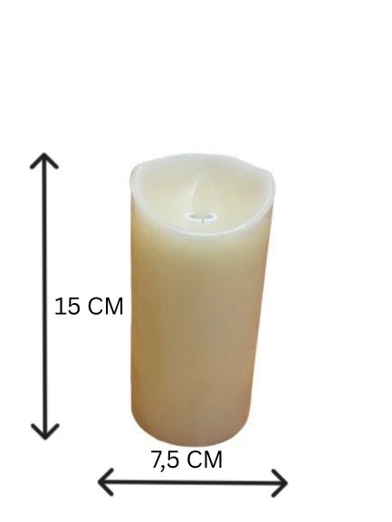 Vela Led de Parafina Mediana