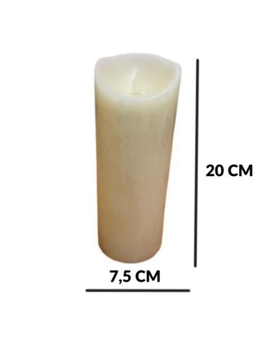 Vela Led de Parafina Grande