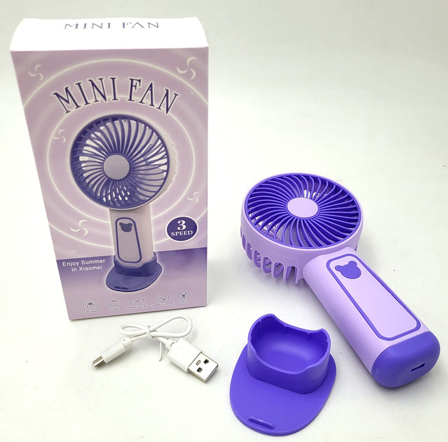 Ventilador Mini Portatil con Diseño de Raton