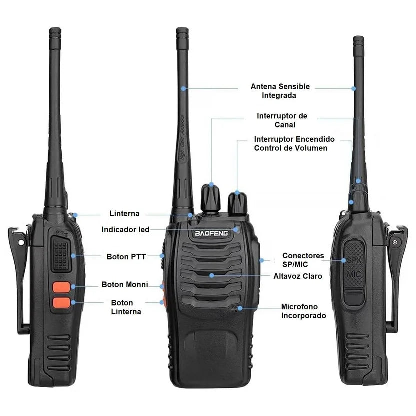 Walkie Talkie BF888S