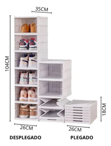 Zapatero Plegable 6 Niveles