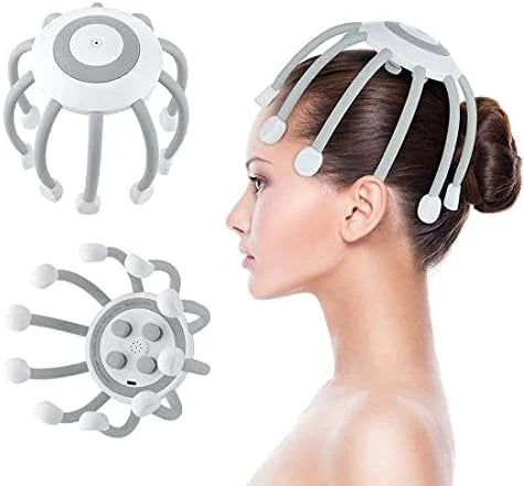 💆♂️ Masajeador de Cabeza Inteligente: Relax Profundo y Tecnología TMS 💆♀️