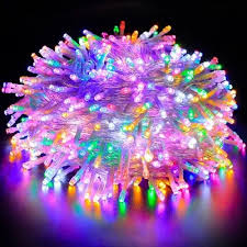 Guirnalda de Luces LED Multicolor / Serie Navideña de Colores con Secuencias y Caja de Control 🌈💡