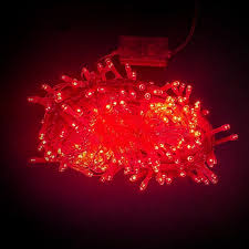Guirnalda  de Luces LED Roja con Caja de Control y Secuencias para Decoración y Fiestas 🔴💡