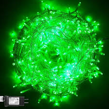 Guirnalda de Luces LED Verde con Caja de Control y Secuencias para Decoración y Fiestas 🟢💡